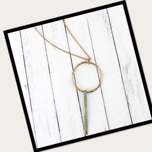 Circle & Bar necklace